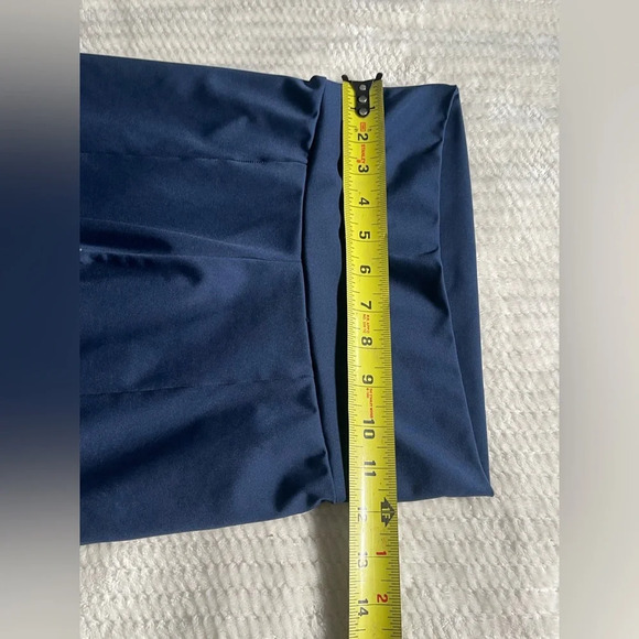 Adidas Navy Leggings with Iconic Logo - Picture 4 of 6